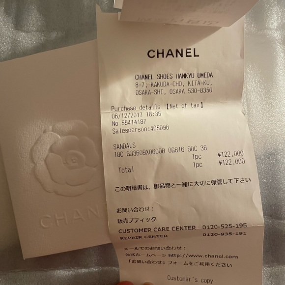 Chanel Goatskin Parthenon Platform Sandals 40 orange - Picture 5 of 5